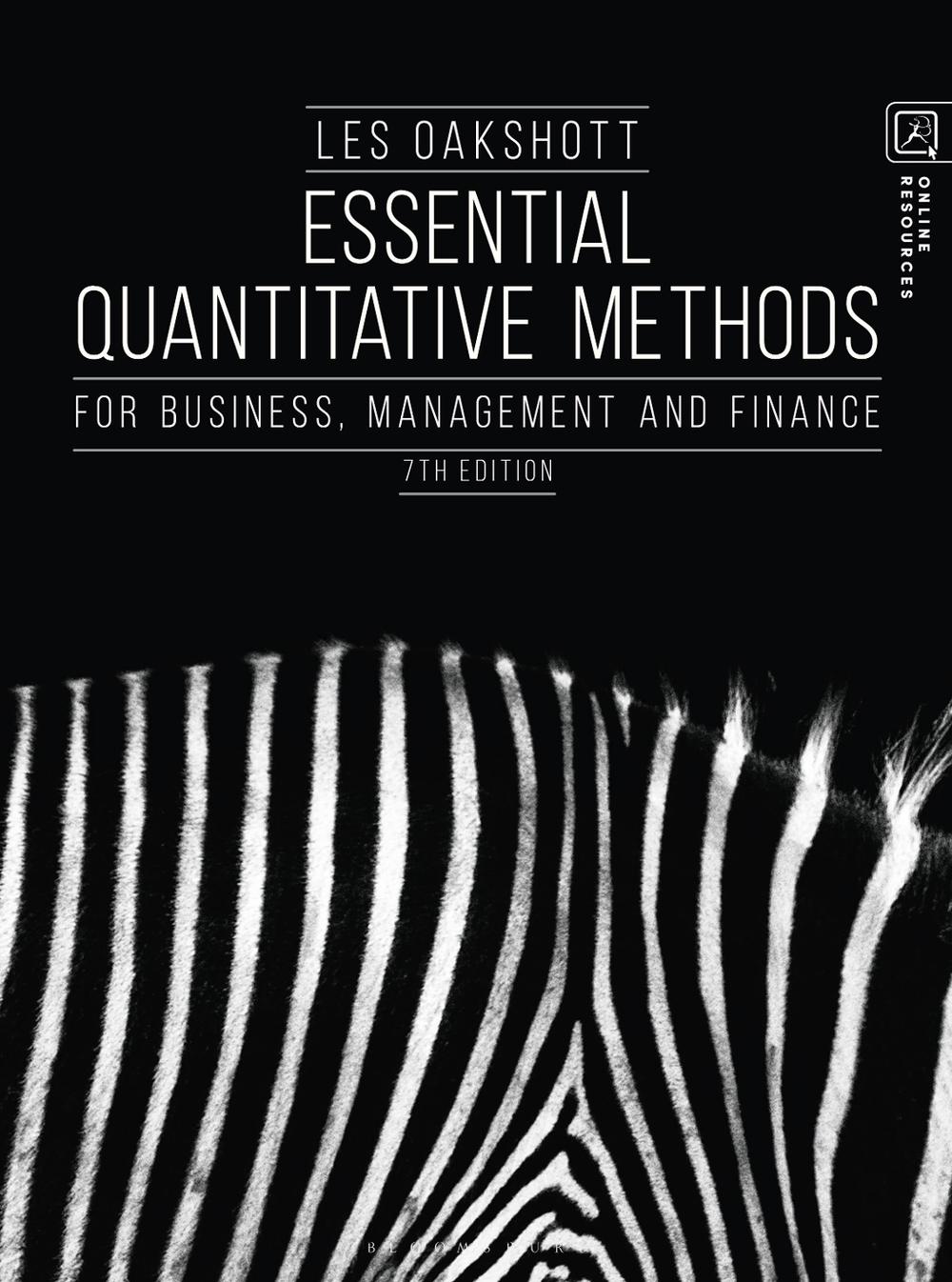 Essential Quantitative Methods, 9781352005691