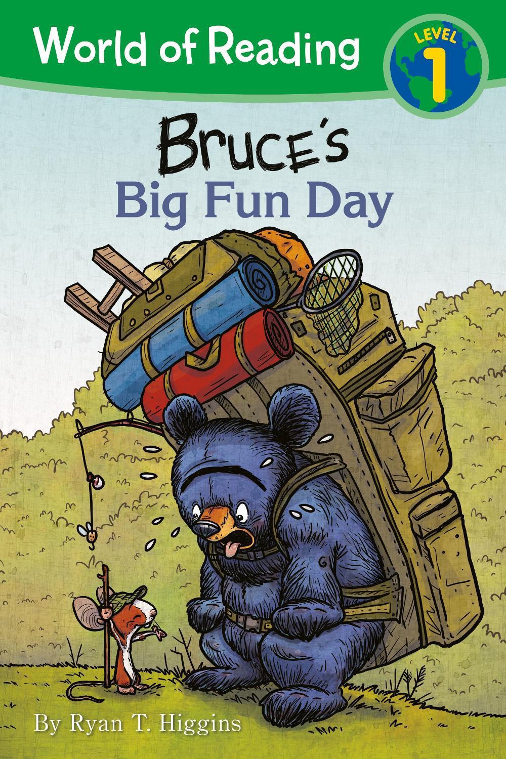 World of Reading: Mother Bruce: Bruce's Big Fun Day by Ryan T. Higgins - ISBN: 9781368015776