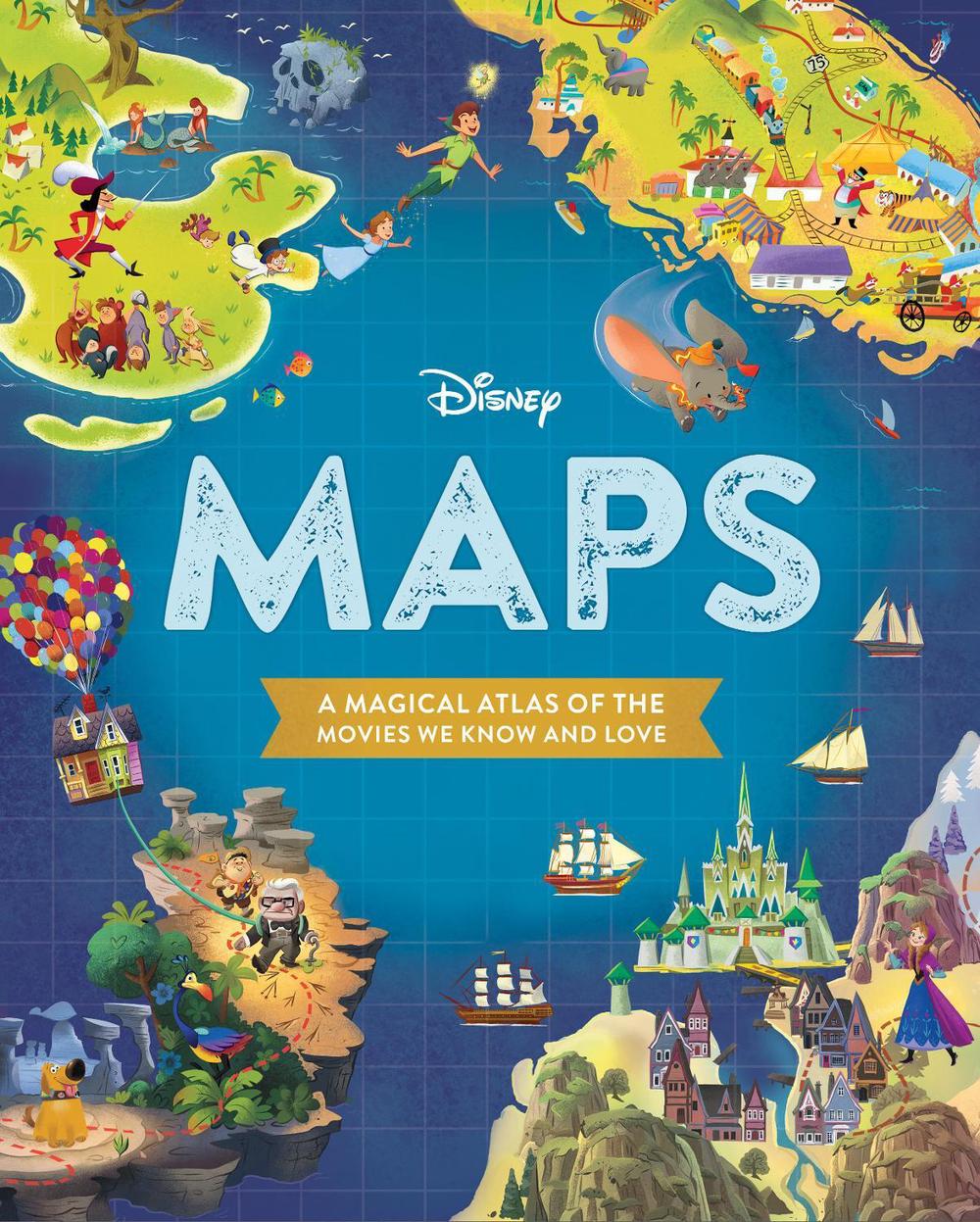 Disney Maps by Disney Books - ISBN: 9781368018678