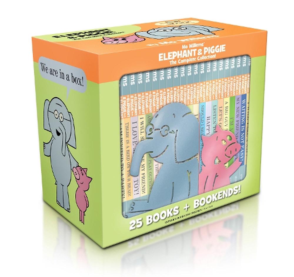 Elephant Piggie The Complete Collection An Elephant Piggie Book With Bookends By Mo Willems Boxed Set 9781368021319 Buy Online At Moby The Great