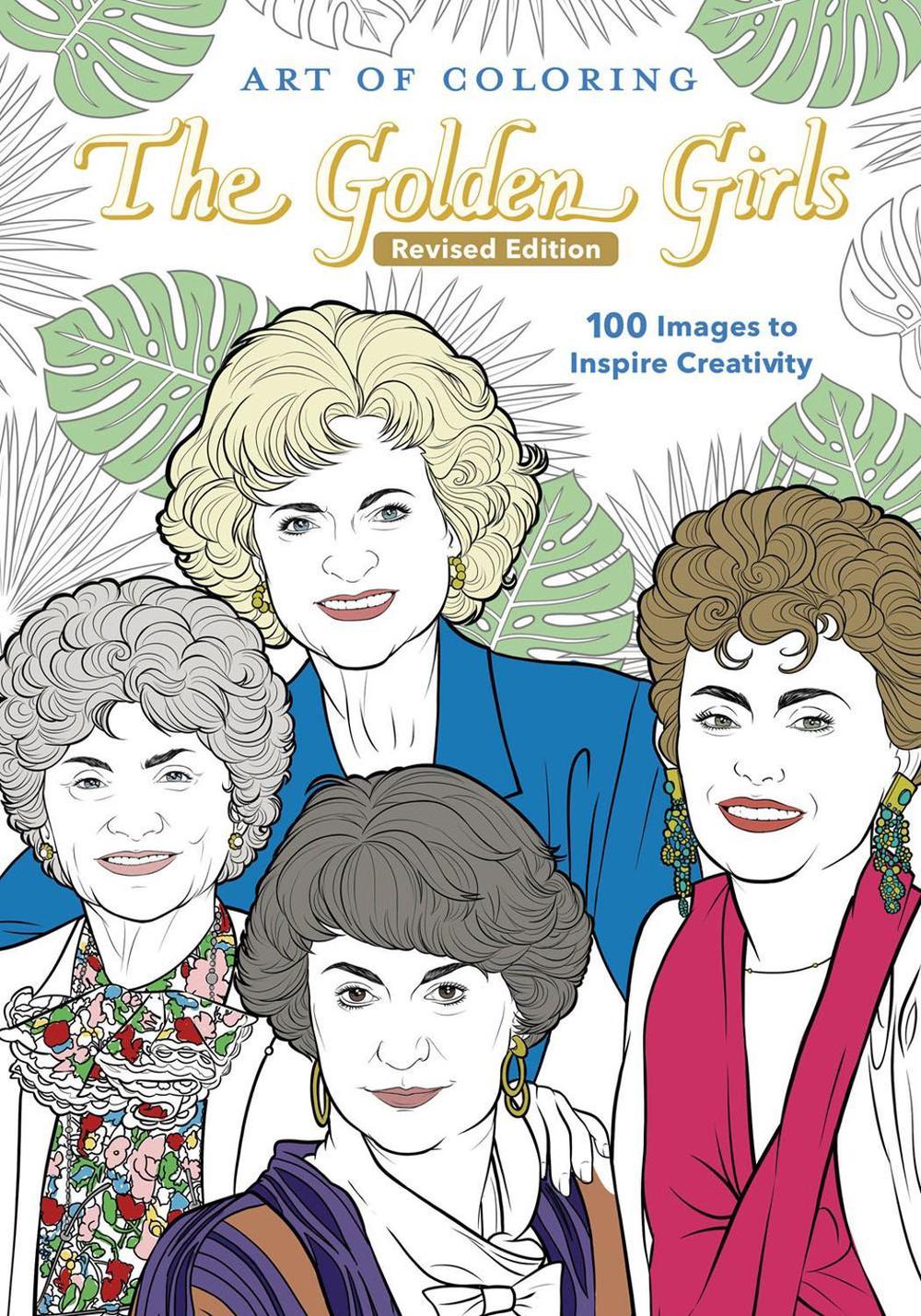 Art of Coloring: The Golden Girls - ISBN: 9781368078634