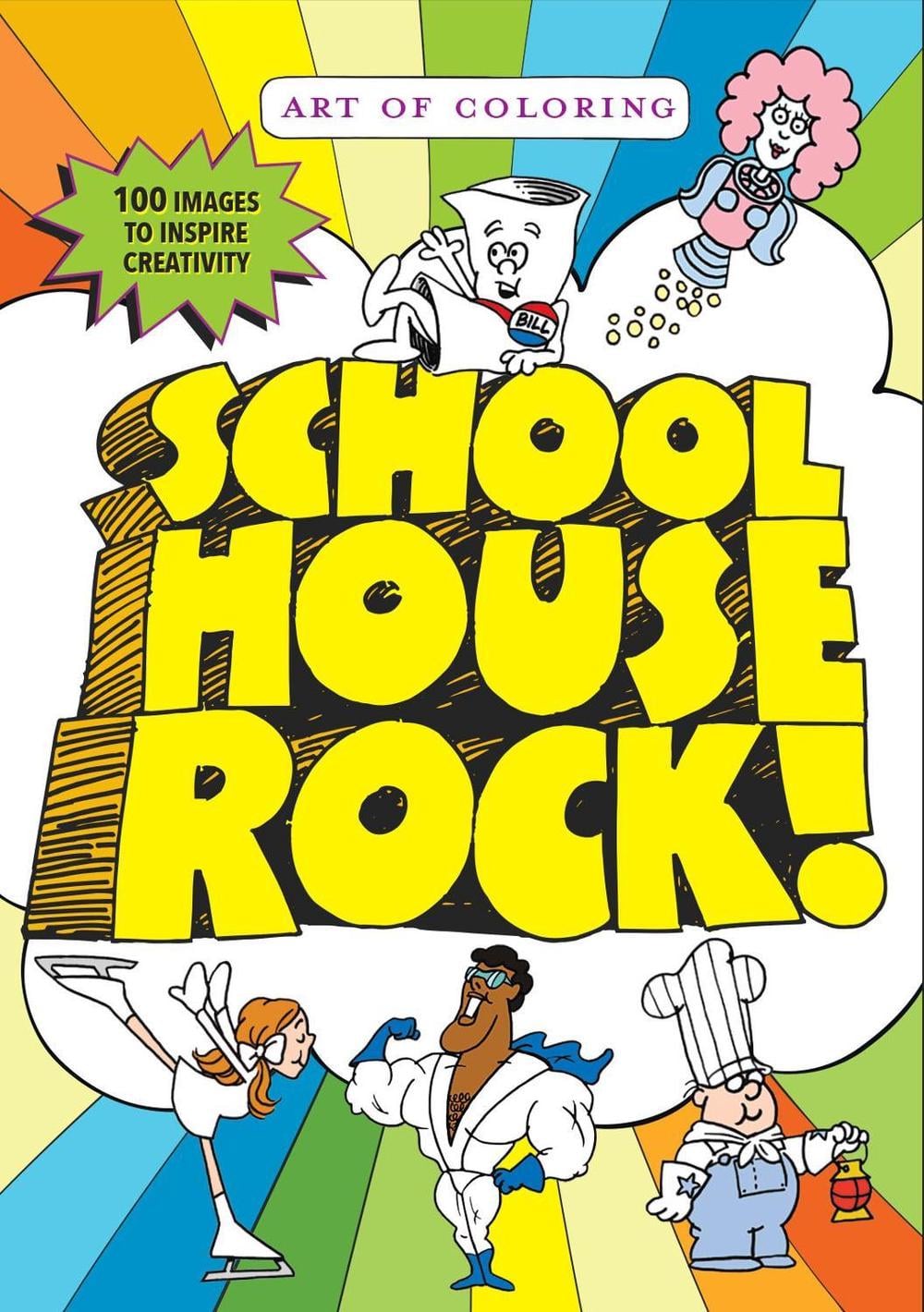 Art of Coloring: Schoolhouse Rock by Disney Book Group - ISBN: 9781368080552
