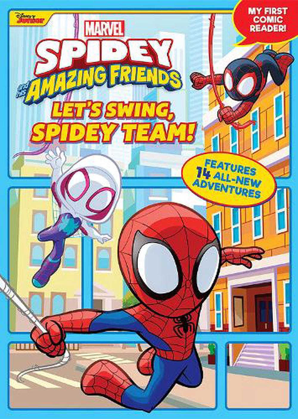 Spidey and His Amazing Friends Let's Swing, Spidey Team! by Steve ...