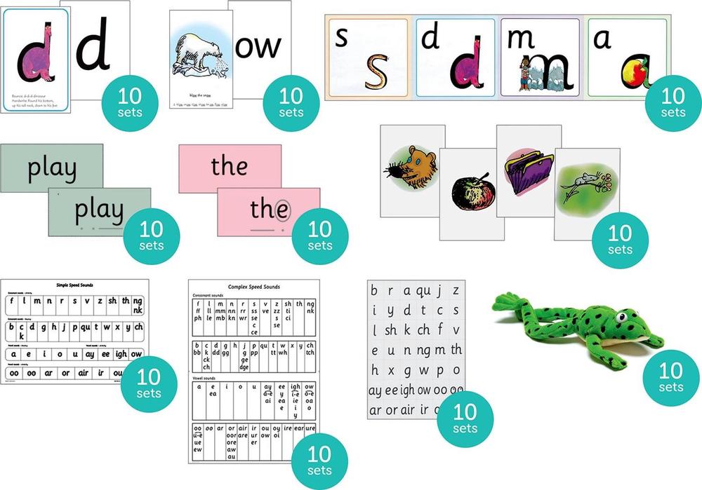 Read Write Inc. Phonics Teacher's Kit Super Easy Buy Pack by Ruth