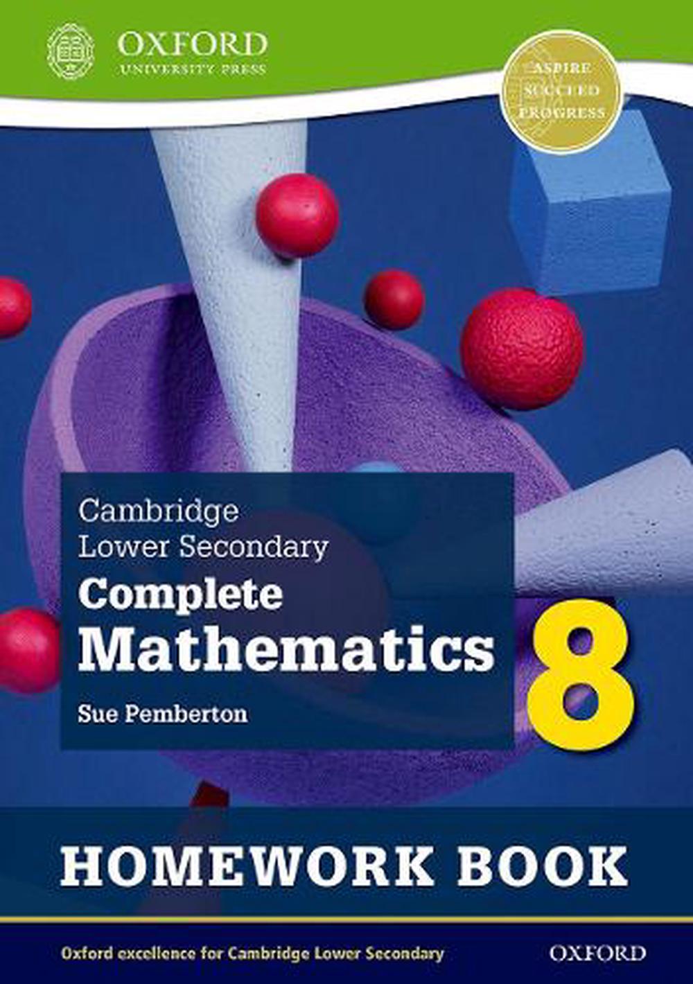 Cambridge Lower Secondary Complete Mathematics 8: Homework Book - Pack of 15 (Second Edition), 2nd Edition, 9781382018852