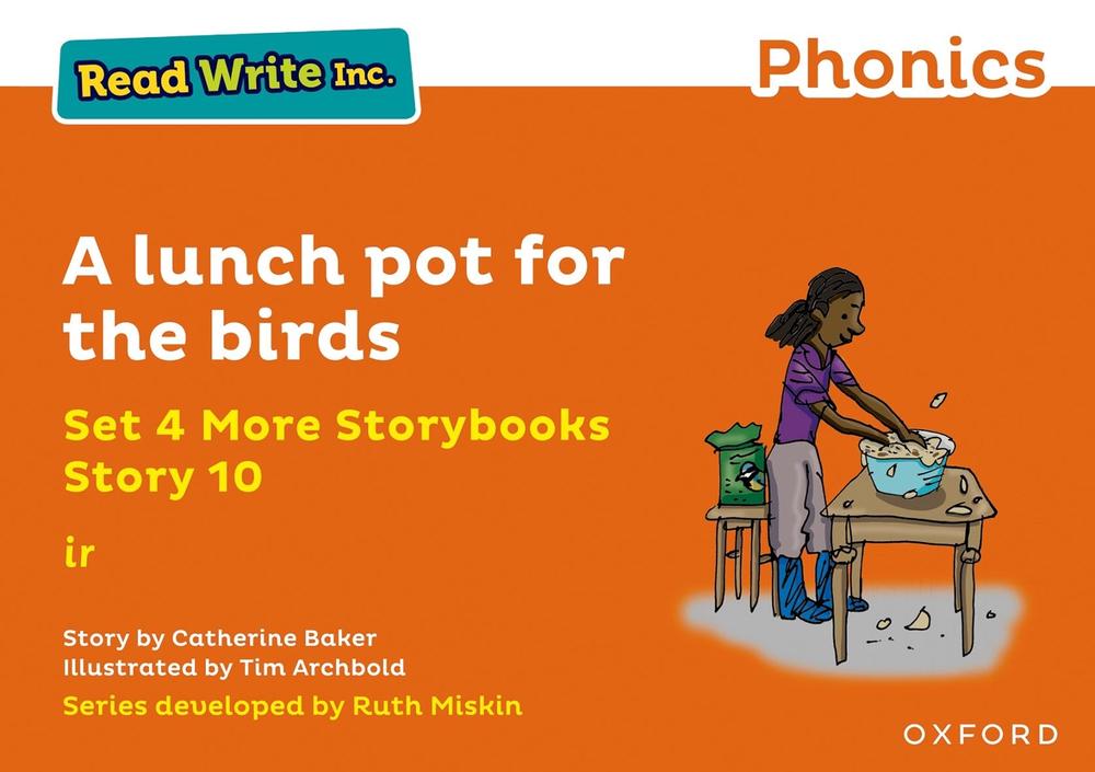 Read Write Inc Phonics: Orange Set 4 More Storybook 10 Lunch pot for ...