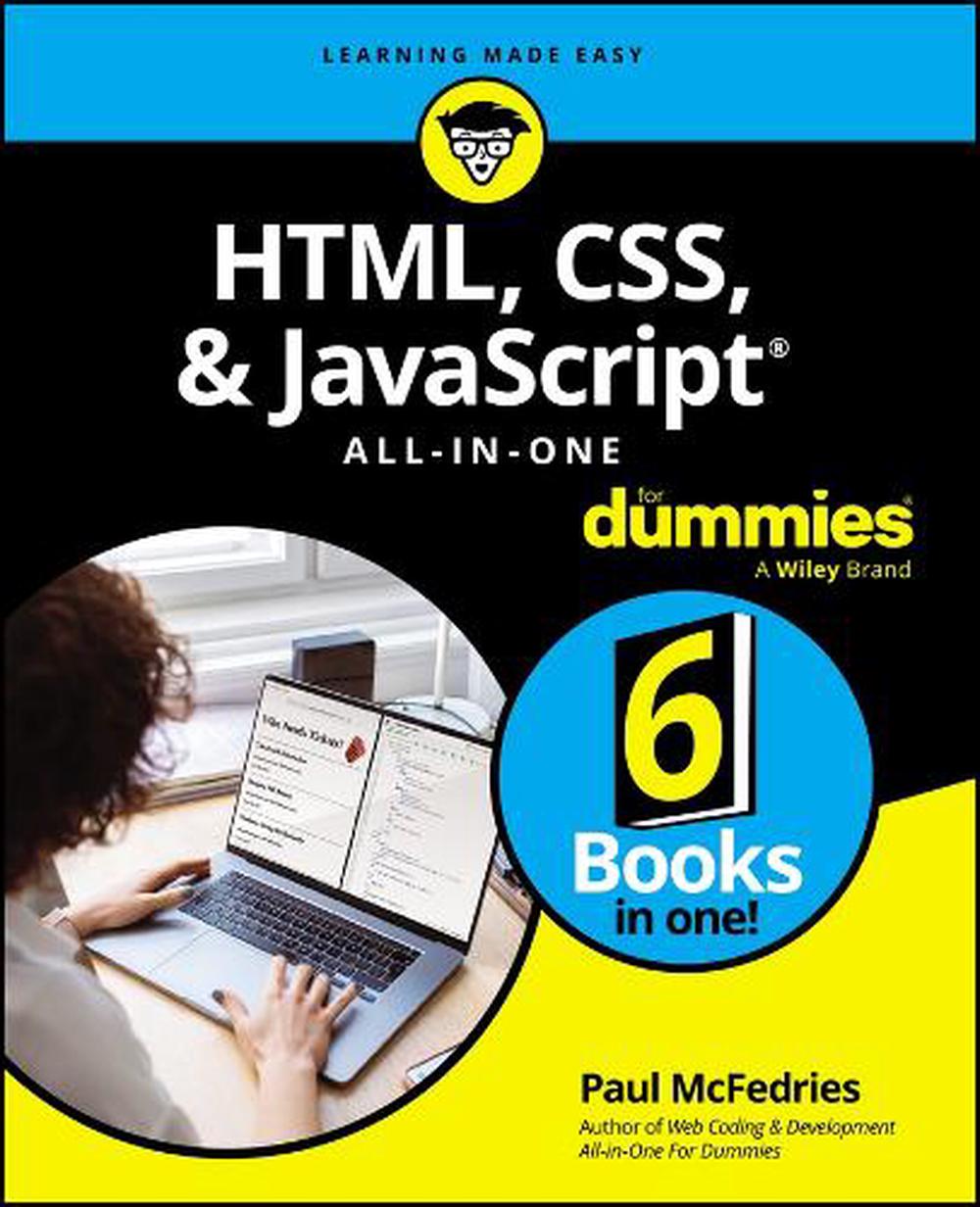 HTML, CSS, & JavaScript All-in-One For Dummies, 9781394164684