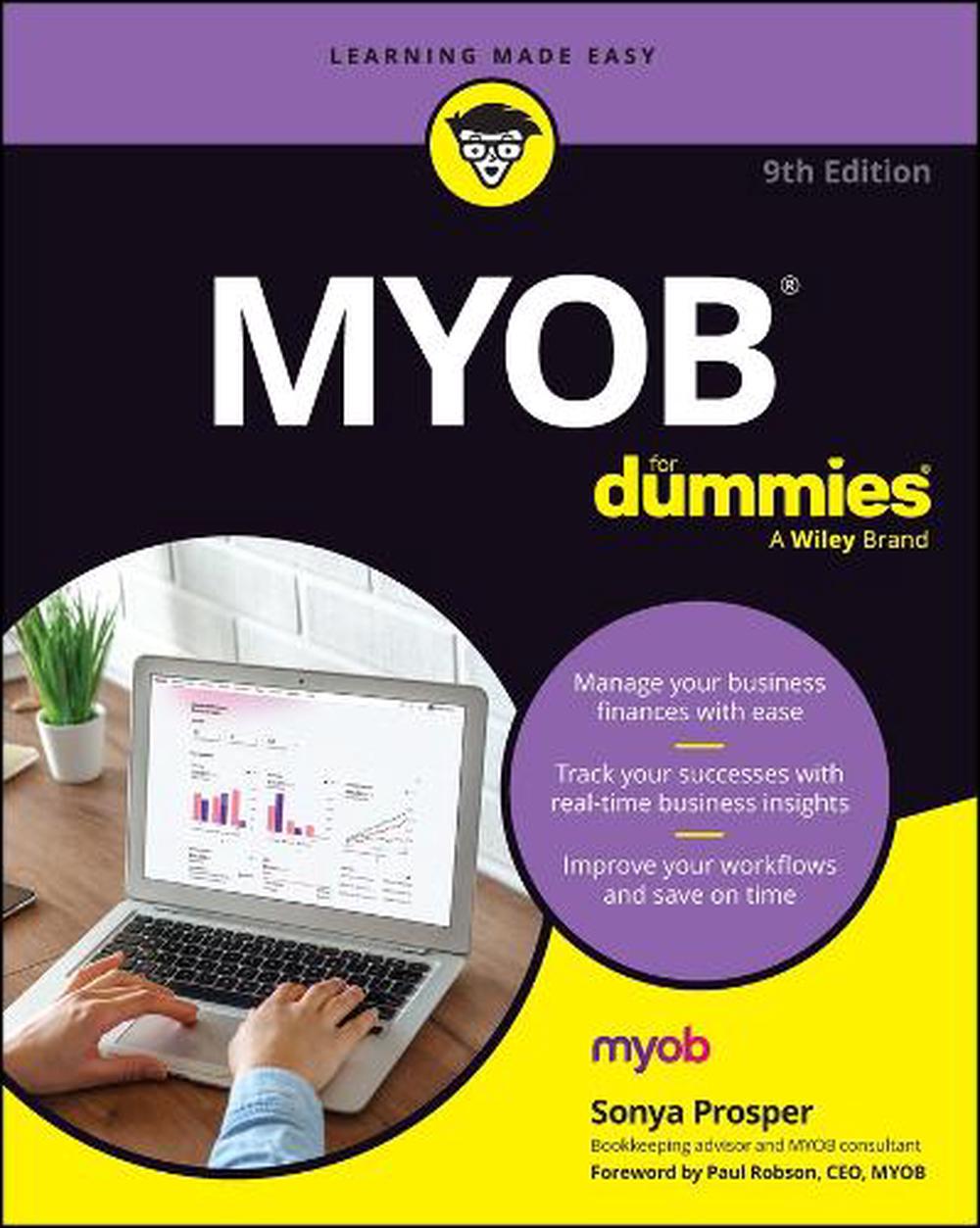 MYOB For Dummies, 9th Edition, 9781394170517