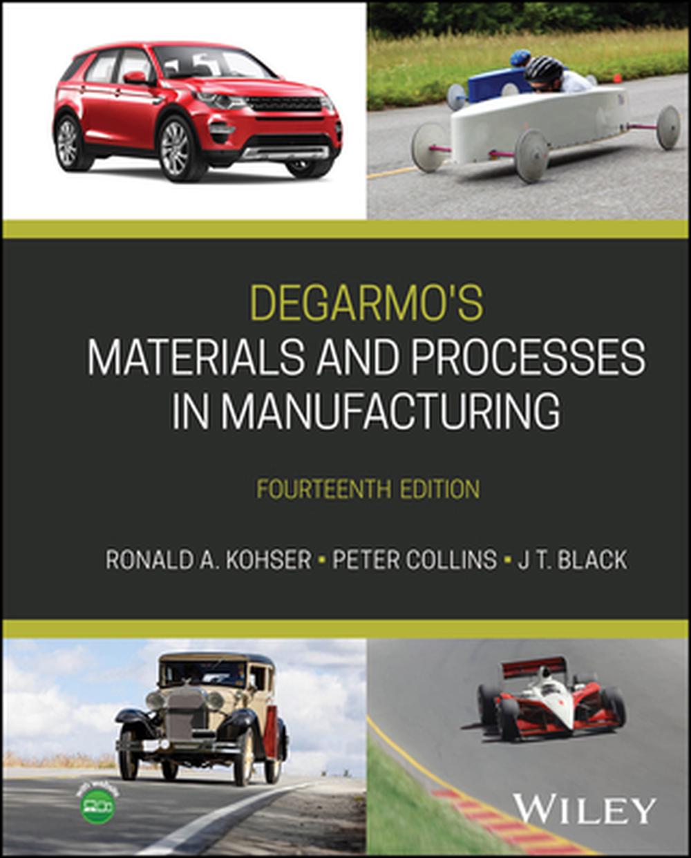 DeGarmo's Materials and Processes in Manufacturing, 9781394173051