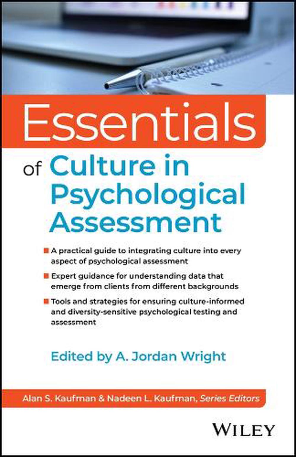 Essentials of Culture in Psychological Assessment, 9781394173174