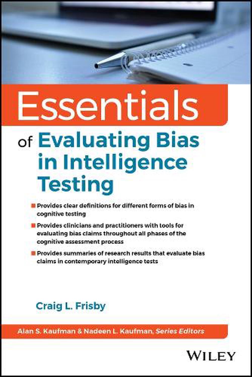 Essentials of Evaluating Bias in Intelligence Testing, 9781394184477