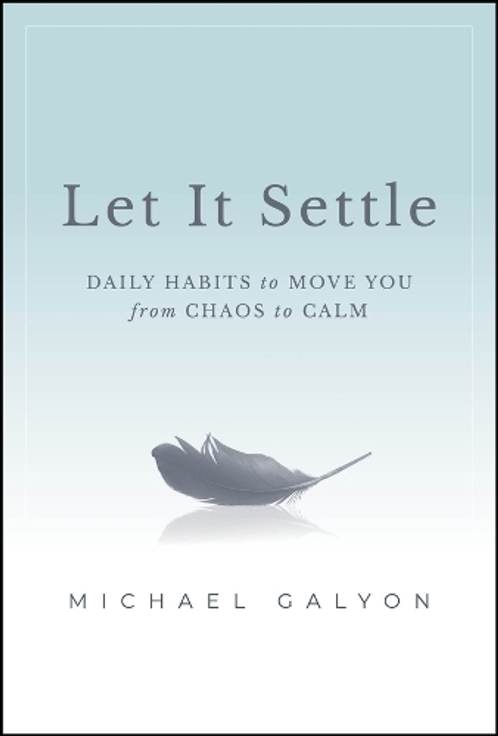 Let It Settle by Michael Galyon - ISBN: 9781394196142