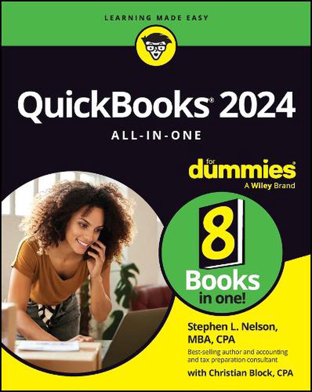 QuickBooks 2024 All-in-One For Dummies, 9781394206353