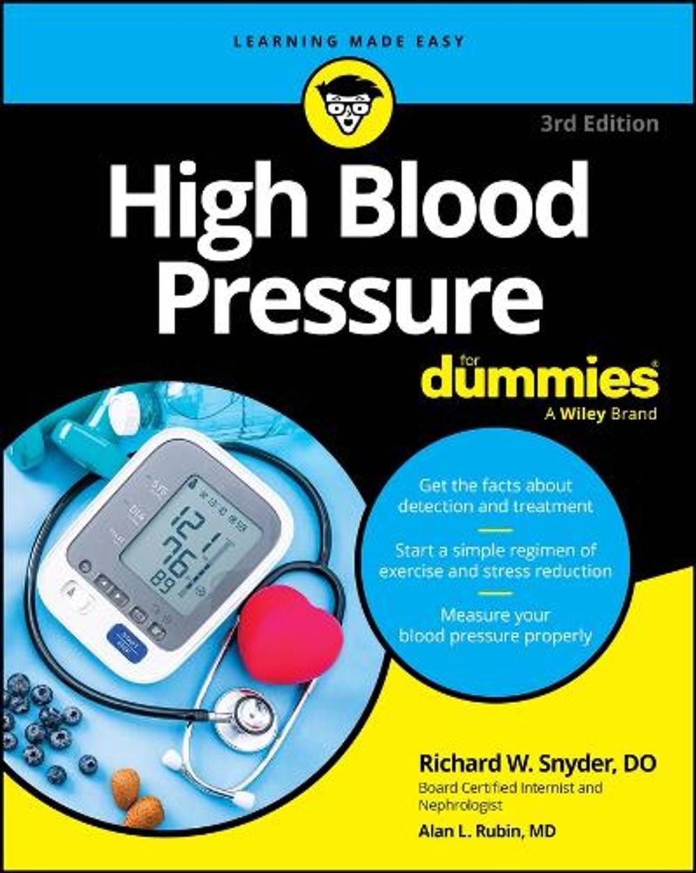 High Blood Pressure For Dummies, 3rd Edition by Richard Snyder - ISBN: 9781394224944