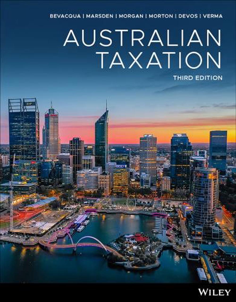Australian Taxation, 3rd Edition, 9781394225927