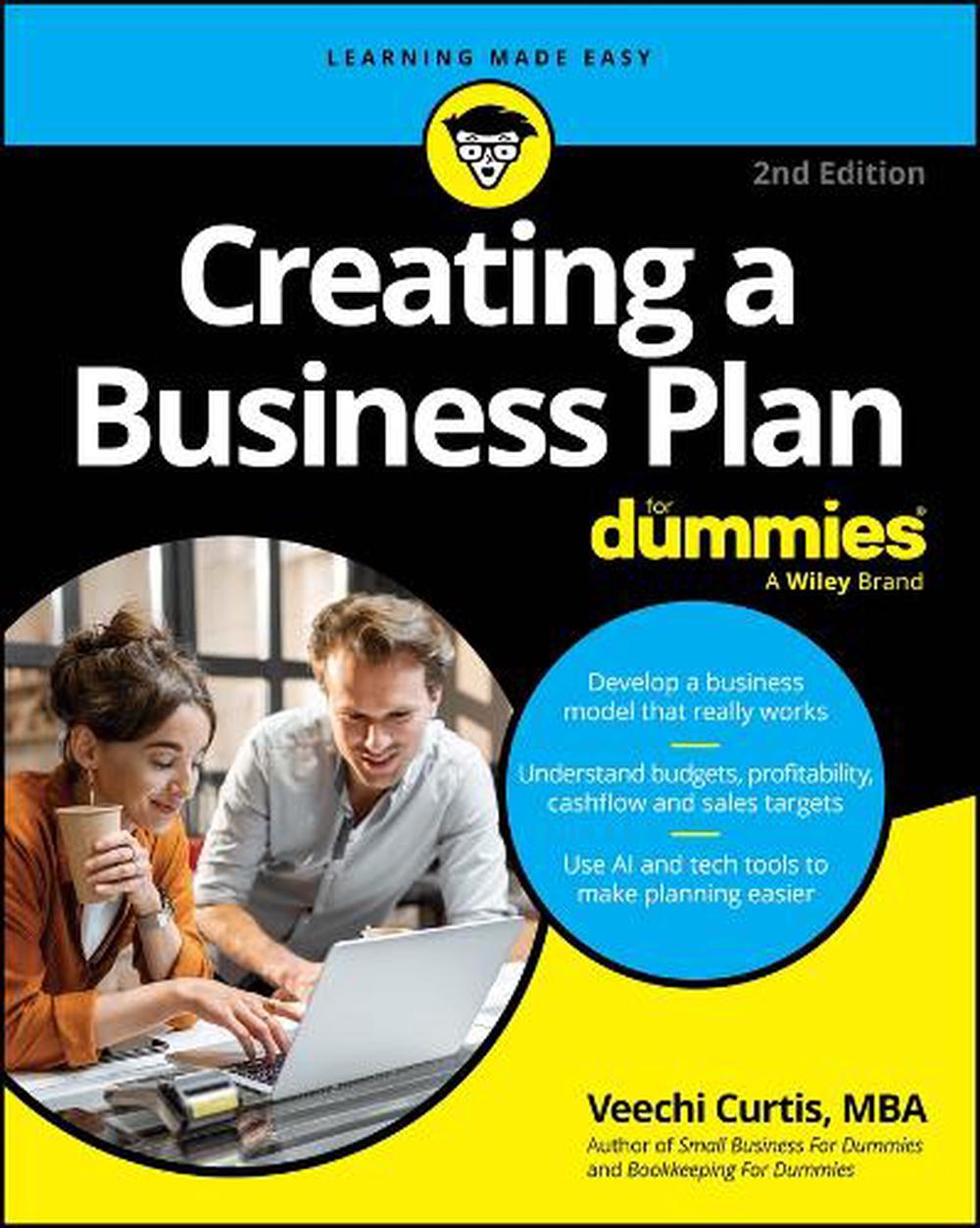 Creating a Business Plan For Dummies, 9781394237302