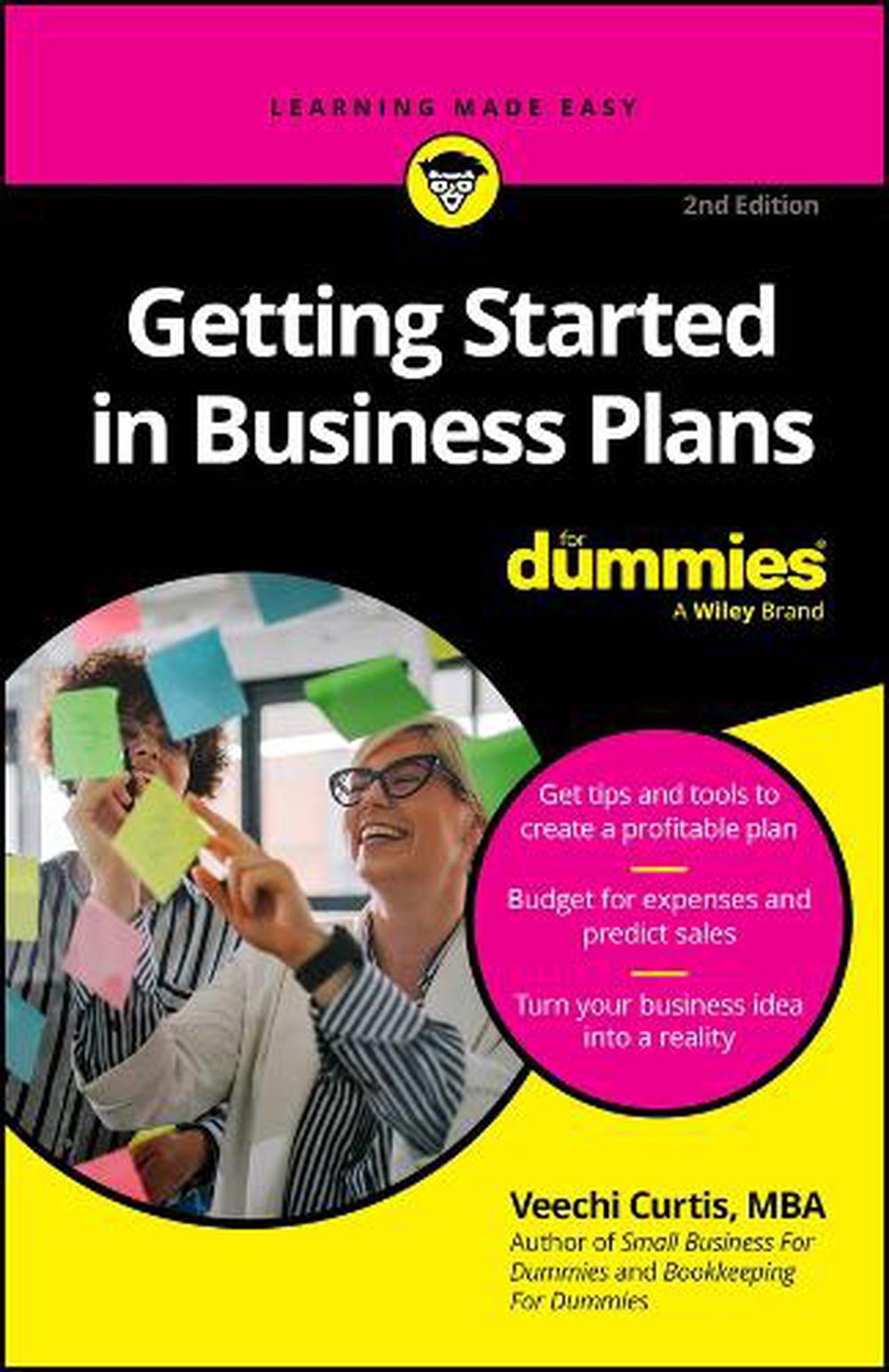 Getting Started in Business Plans For Dummies, 9781394237340