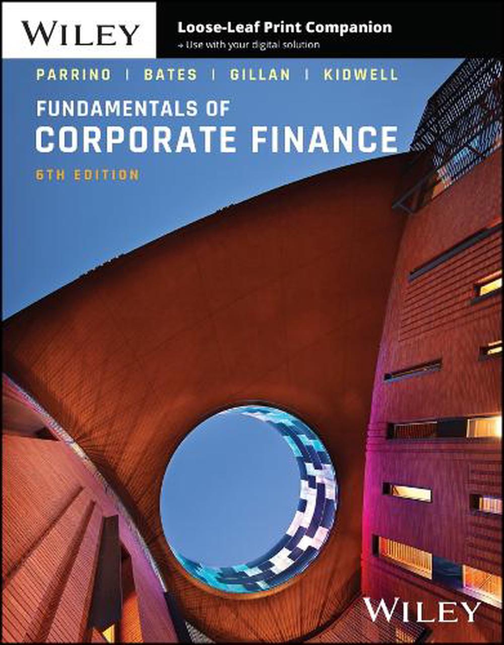 Fundamentals of Corporate Finance, 9781394243853