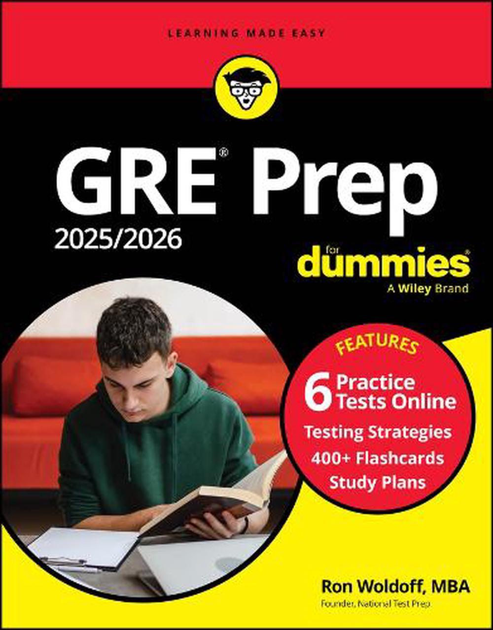 GRE Prep 2025/2026 For Dummies, 9781394255665