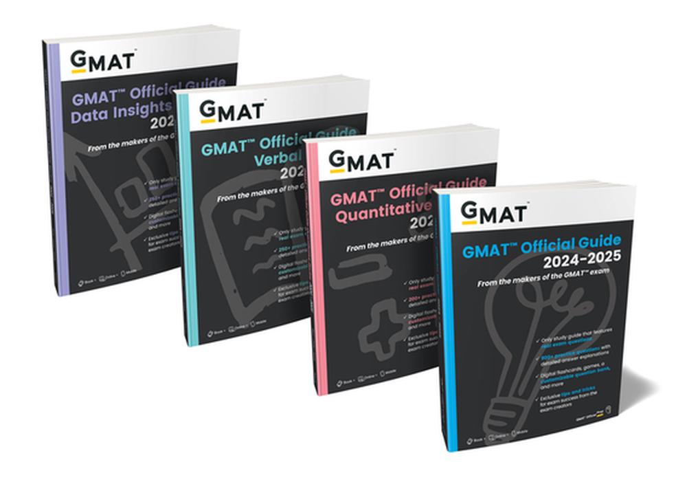 GMAT Official Guide 2024-2025 Bundle: Books + Online Question Bank, 9781394260126