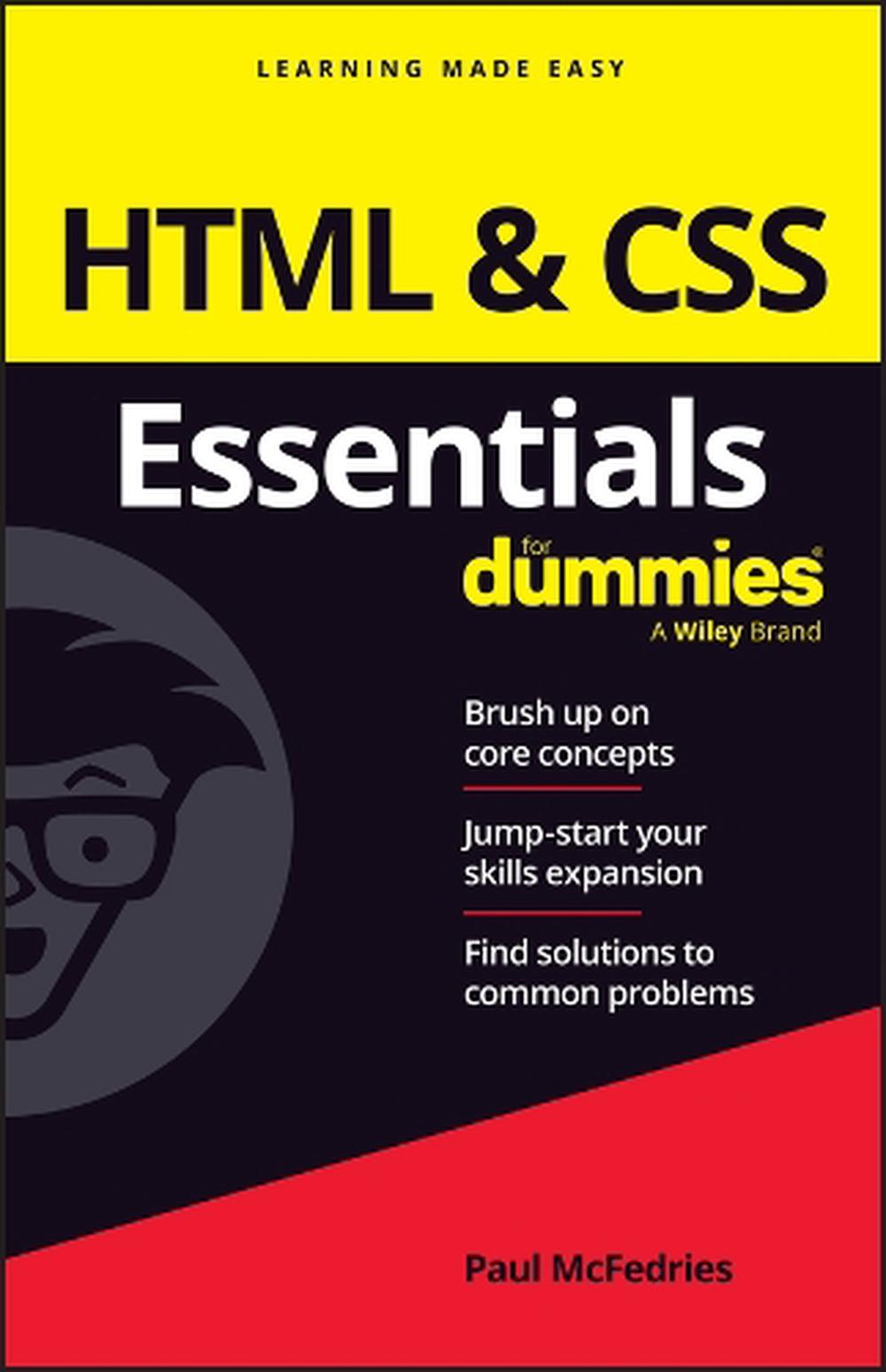 HTML & CSS Essentials For Dummies, 9781394262908