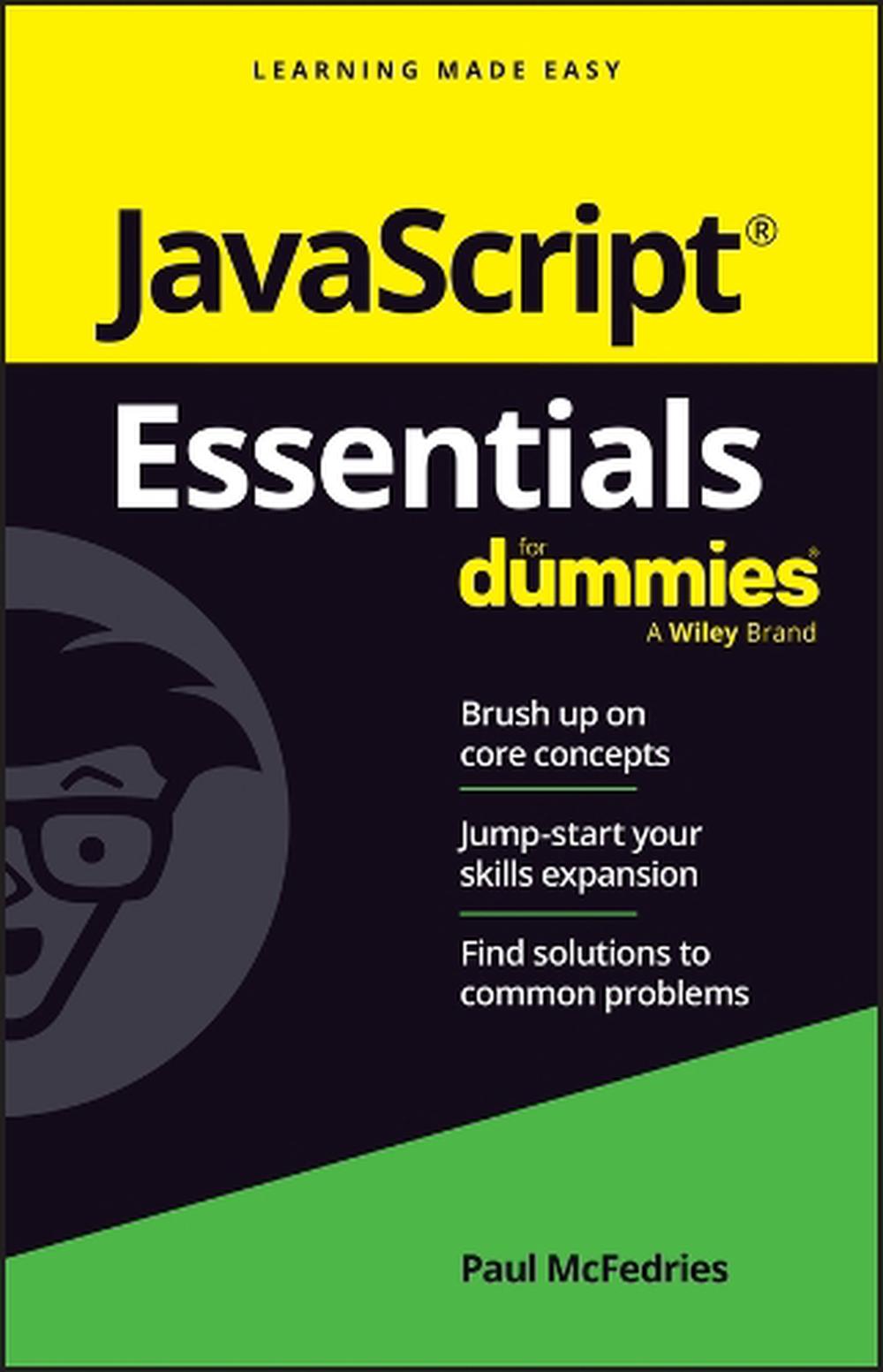 JavaScript Essentials For Dummies, 9781394263219