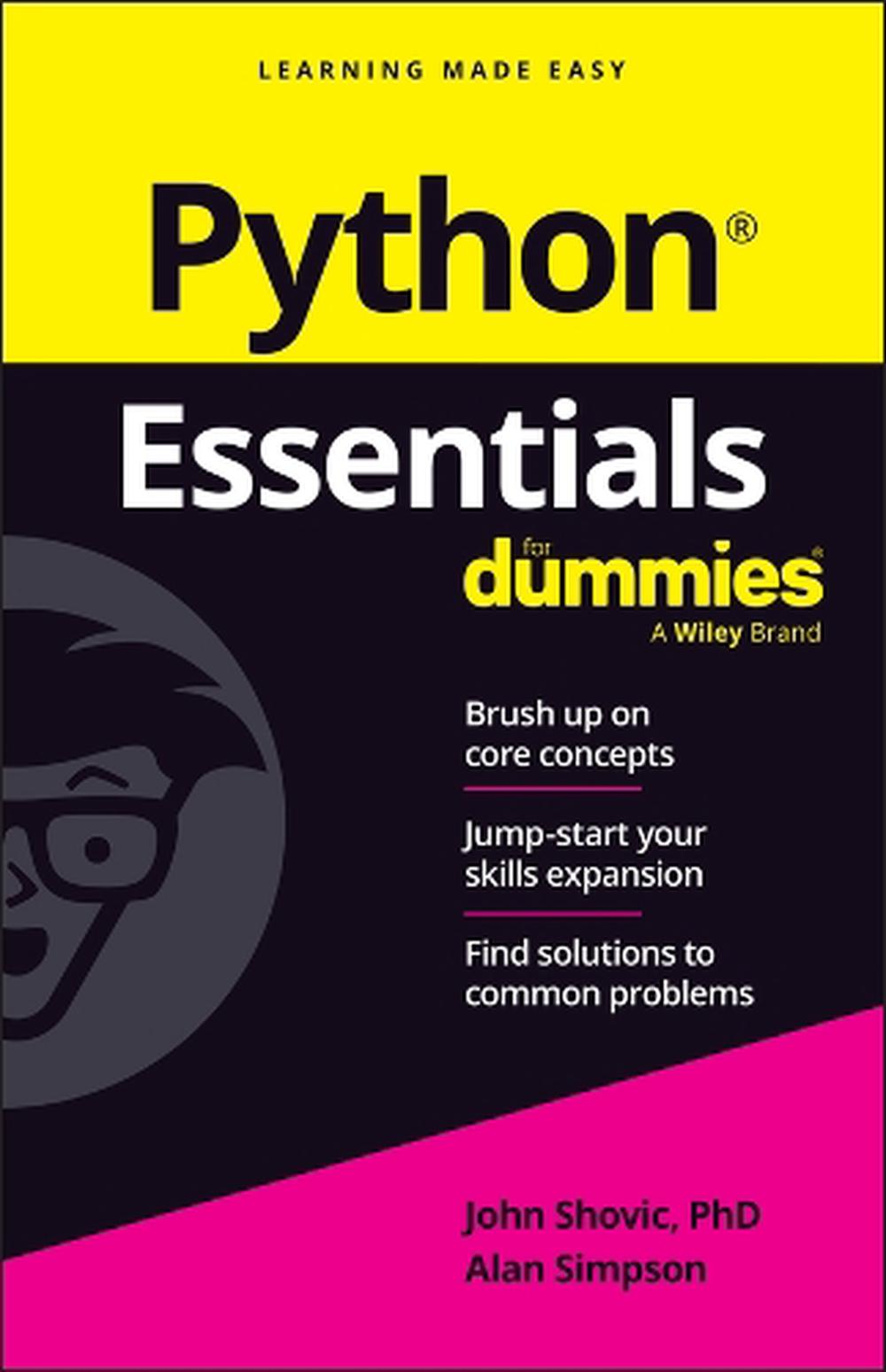 Python Essentials For Dummies, 9781394263479