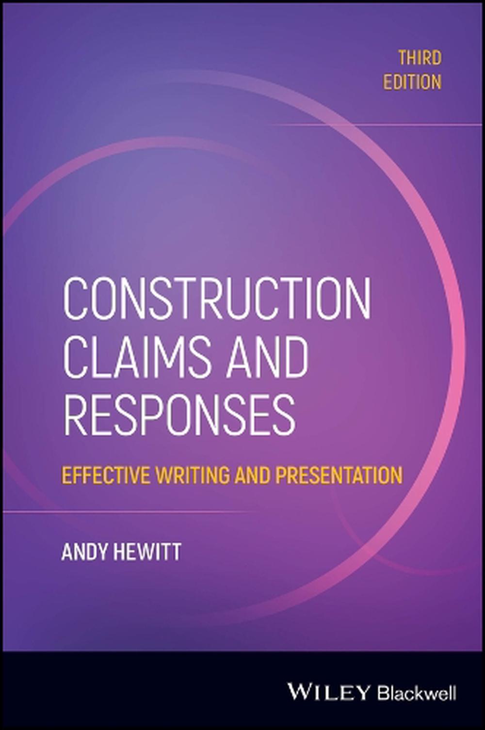 Construction Claims and Responses, 9781394263684