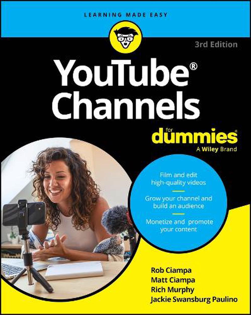 YouTube Channels For Dummies, 9781394271436