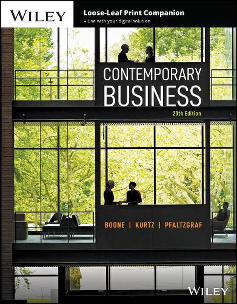 Contemporary Business, 20th Edition, 9781394274413