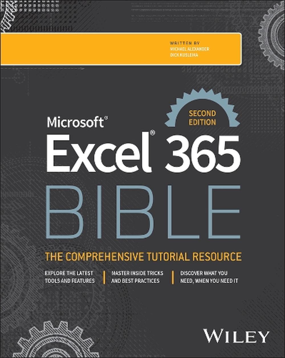 Microsoft Excel 365 Bible, 9781394298242
