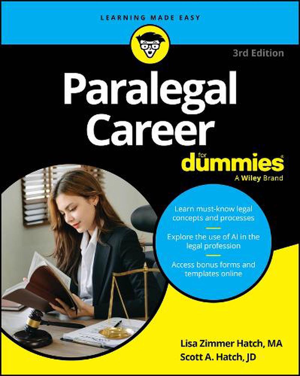 Paralegal Career For Dummies, 9781394299829