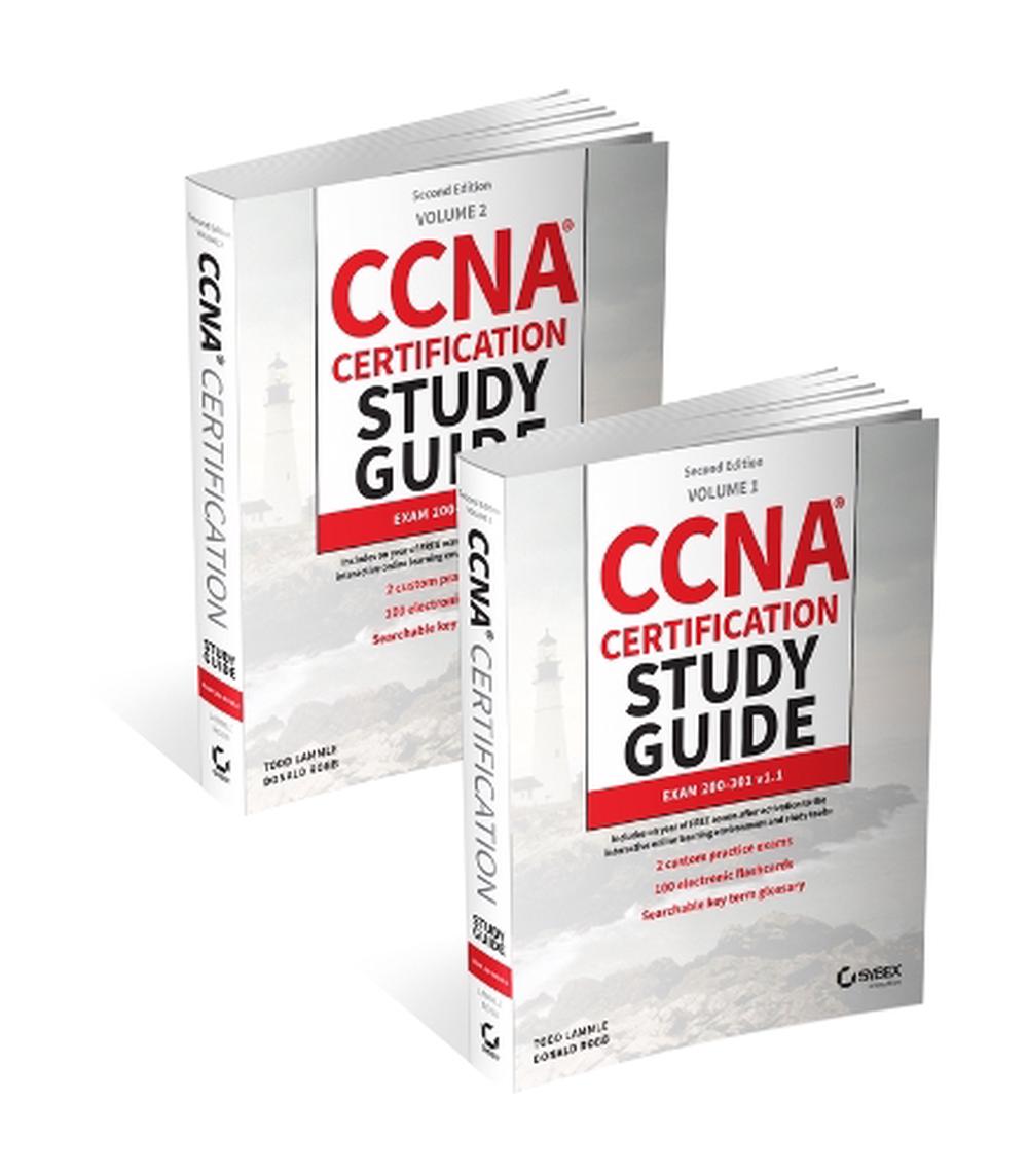 CCNA Certification Study Guide Volume 1 and Volume 2 Set, 9781394304080