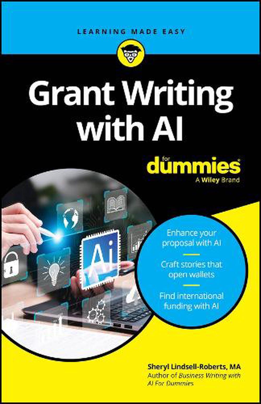 Grant Writing With AI For Dummies, 9781394305865