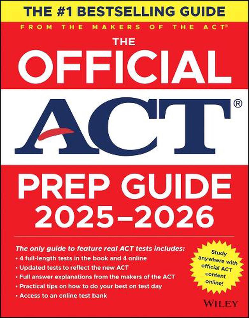 The Official ACT Prep Guide 2025 - 2026, 9781394335886