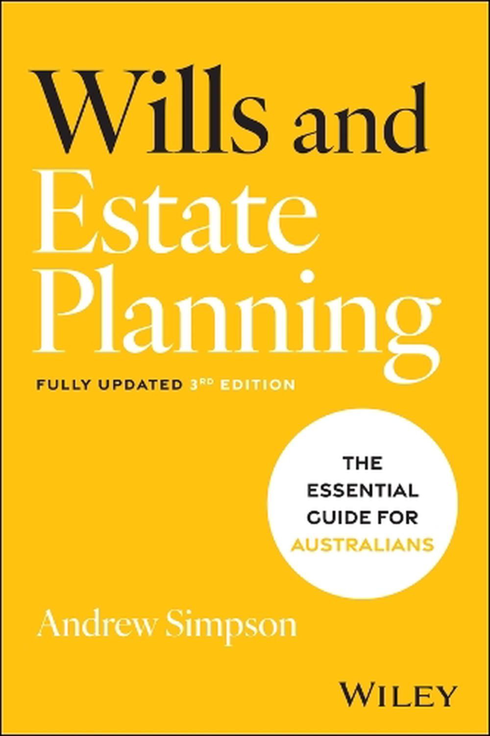 Wills and Estate Planning, 3rd Edition, 9781394337705