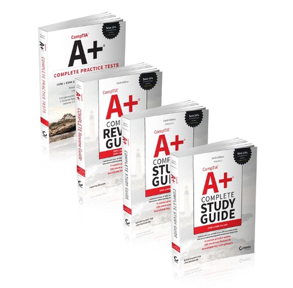 CompTIA A+ Complete Certification Kit: Core 1 Exam 220-1201 and Core 2 Exam 220-1202, 6e, 9781394350056