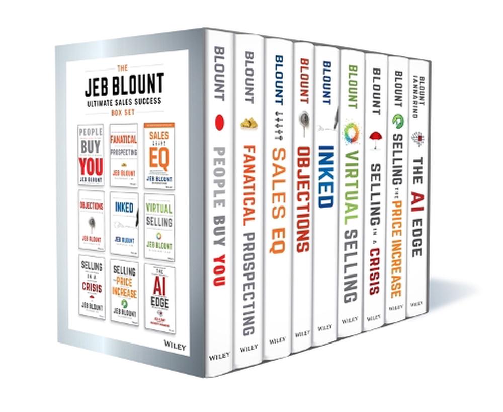The Jeb Blount Ultimate Sales Success Box Set, 9781394356218
