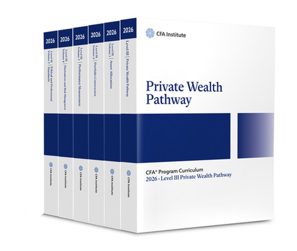 2026 CFA Program Curriculum Level III Private Wealth Pathway Box Set, 9781394360673