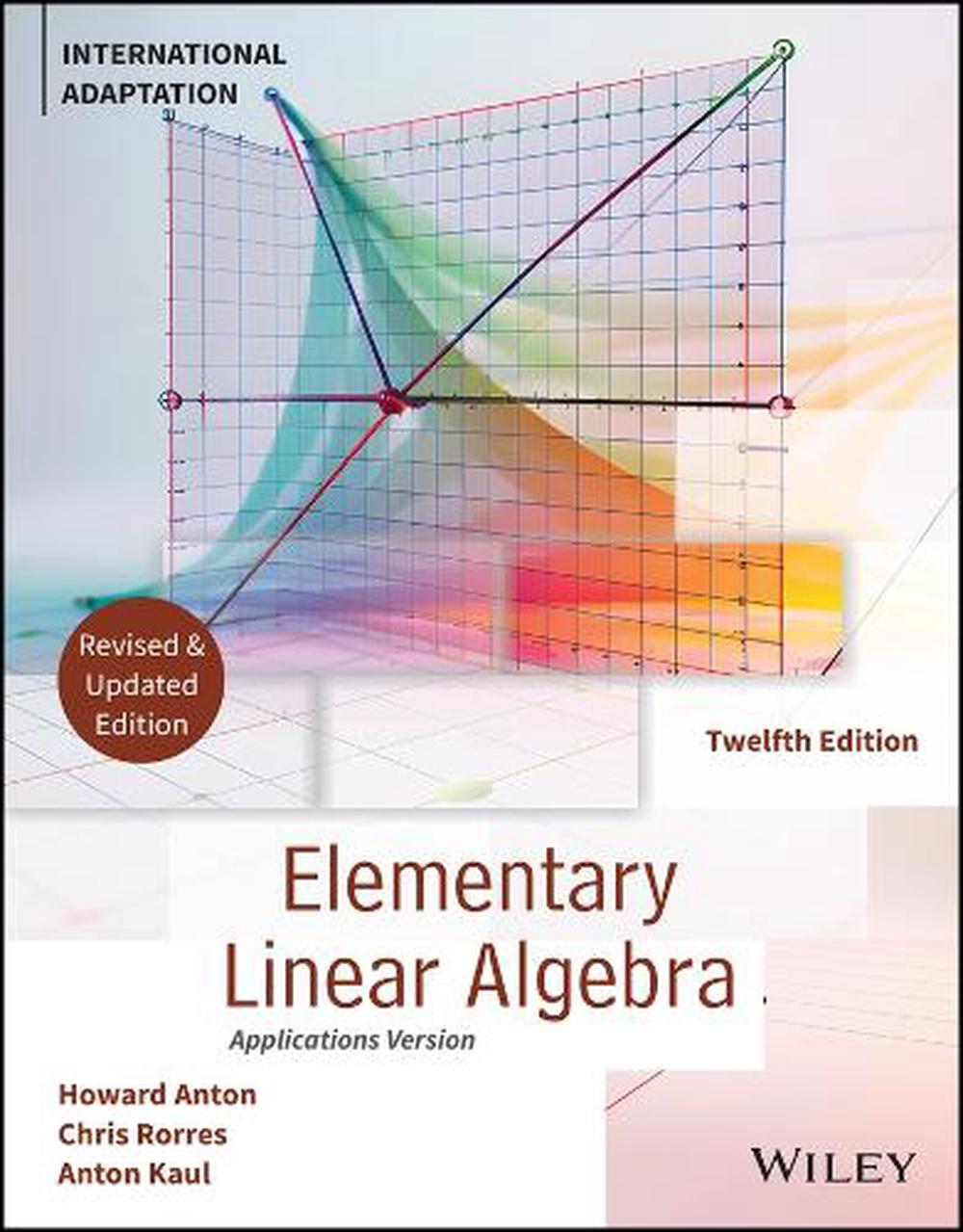 Elementary Linear Algebra, International Adaptation, 9781394378722