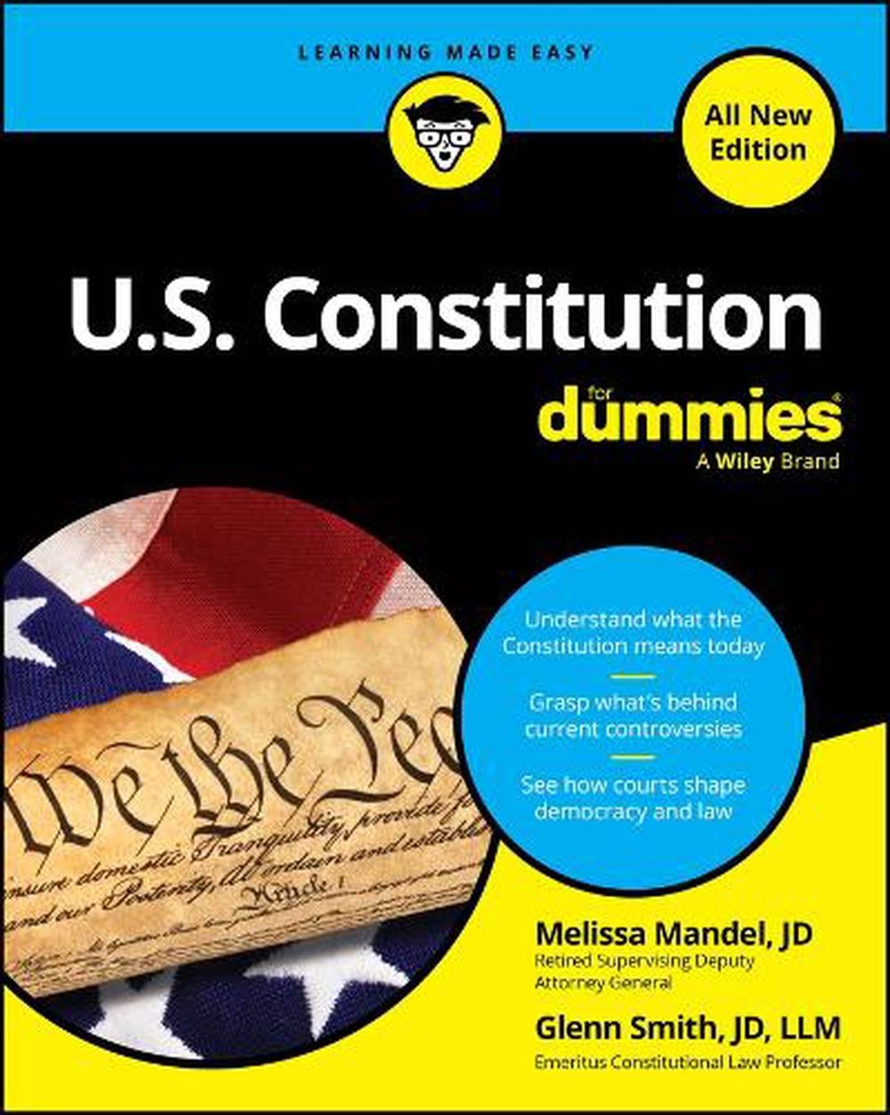 U.S. Constitution For Dummies, All New Edition, 3rd Edition by Glenn Smith - ISBN: 9781394391714