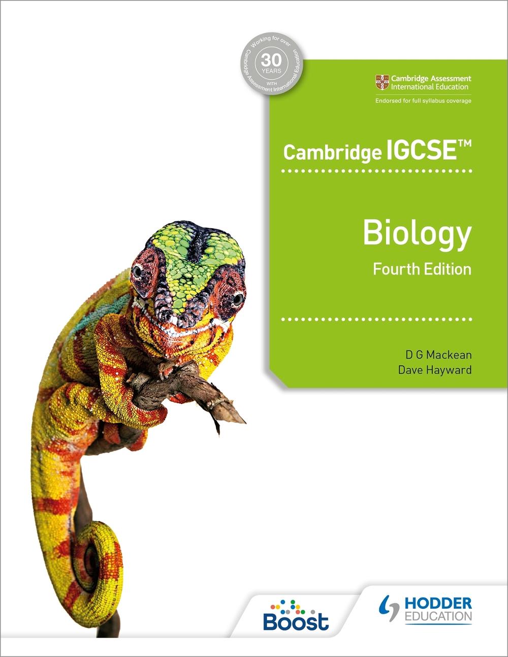 Cambridge Igcse™ Biology 4th Edition, 9781398310452