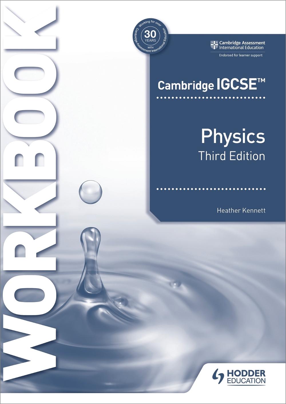 Cambridge Igcse™ Physics Workbook 3rd Edition, 9781398310575