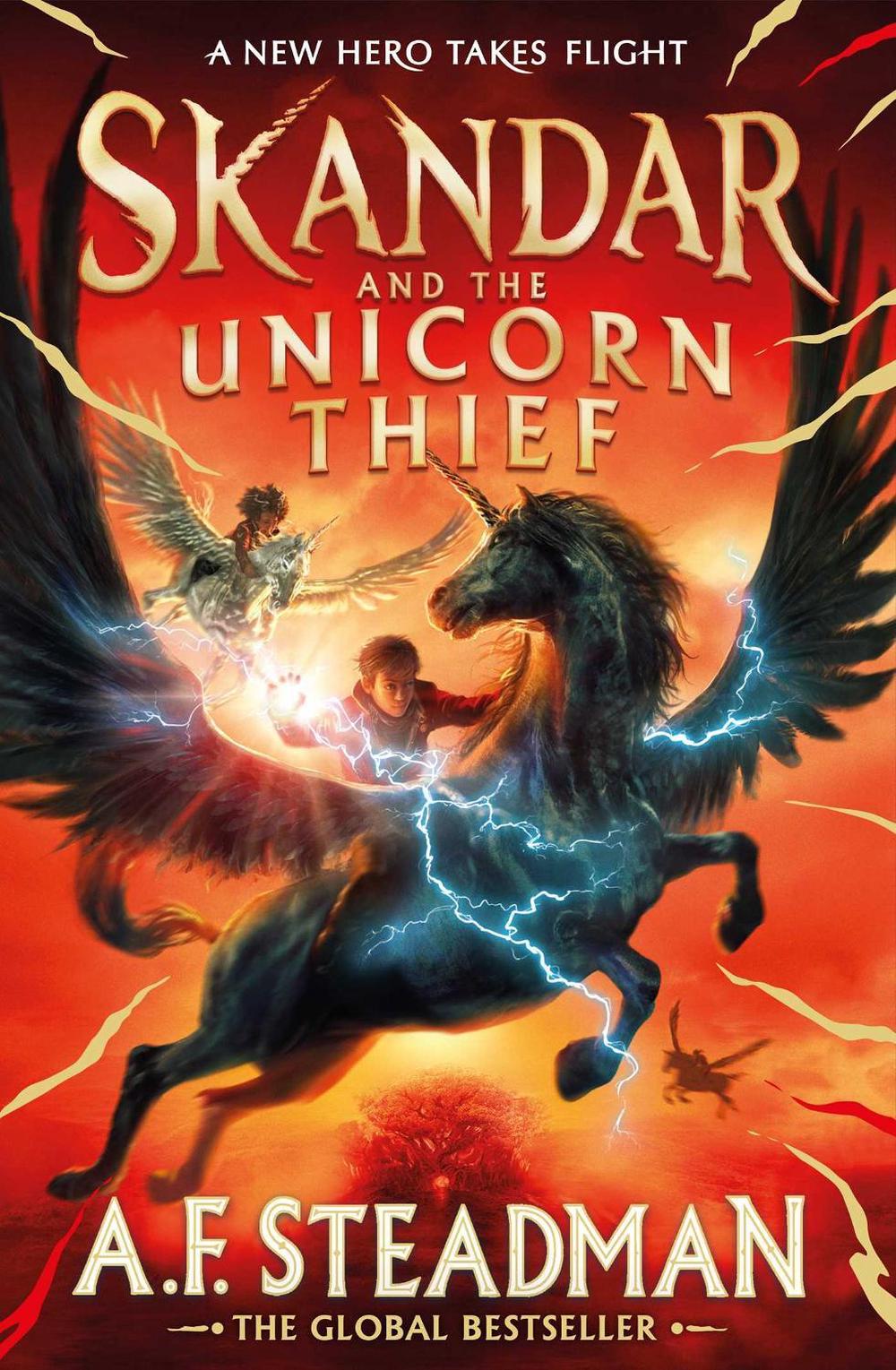 Skandar and the Unicorn Thief, 9781398502734