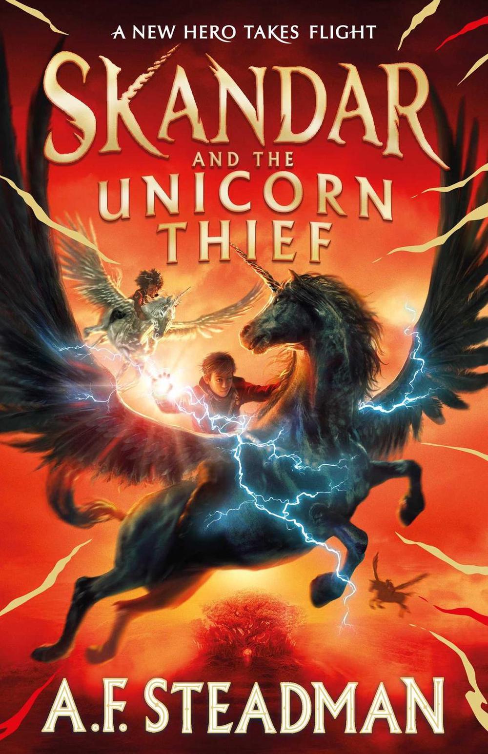 Skandar and the Unicorn Thief, 9781398512429