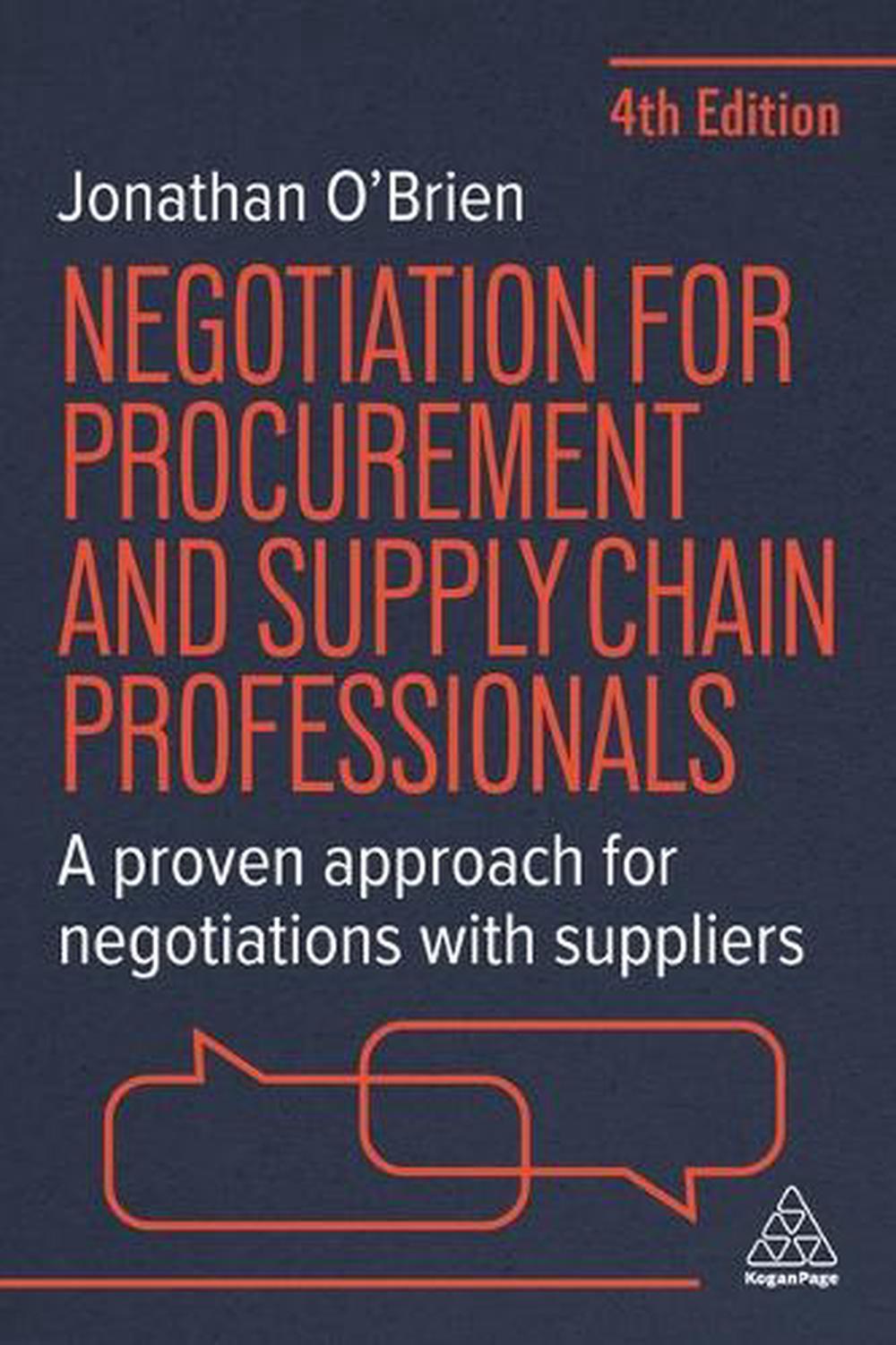 Negotiation for Procurement and Supply Chain Professionals, 9781398620988