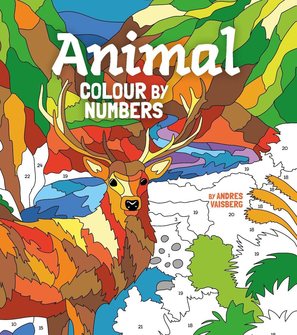 Animal Colour by Numbers, 9781398814882