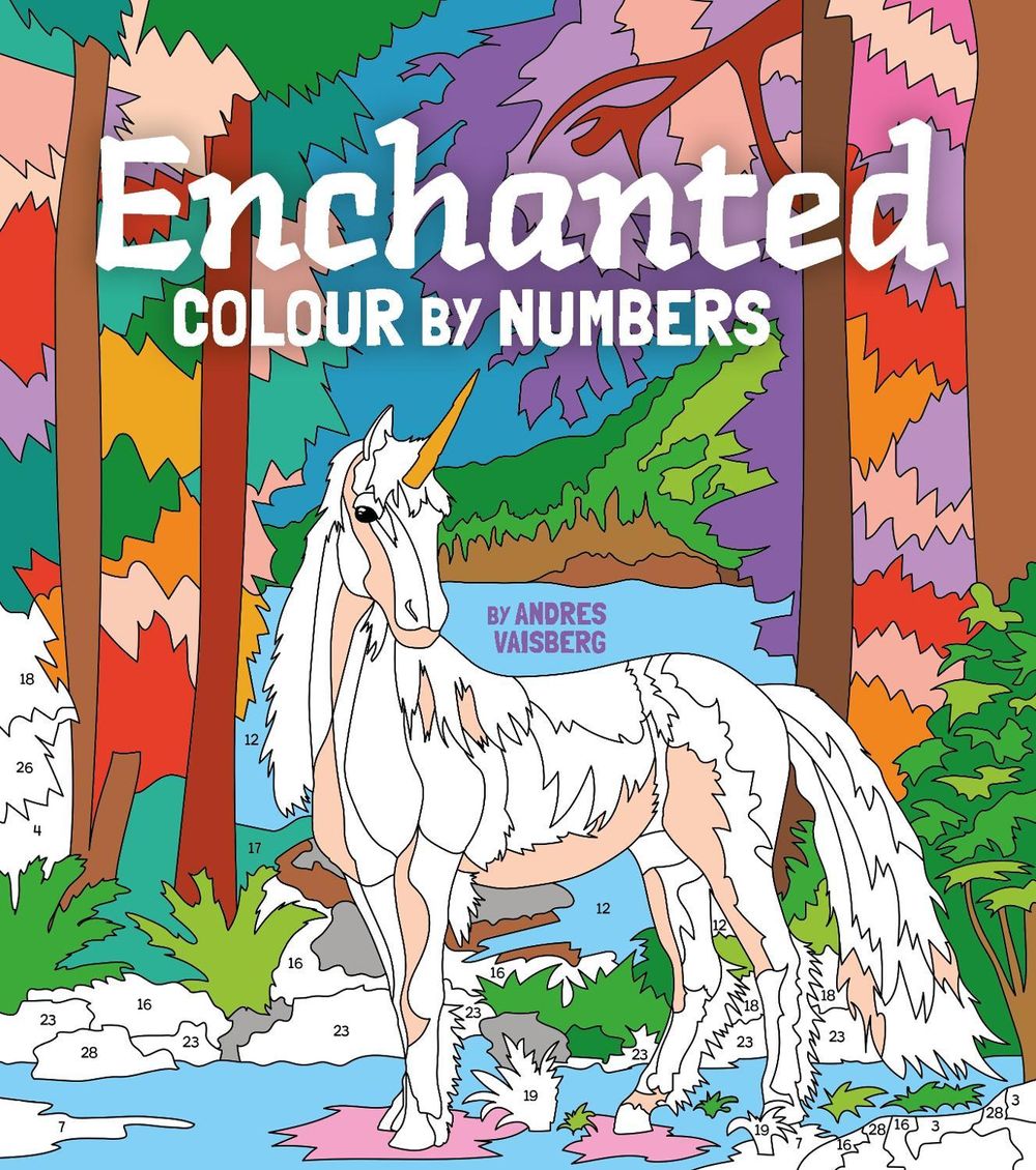 Enchanted Colour by Numbers by Andres Vaisberg - ISBN: 9781398814905