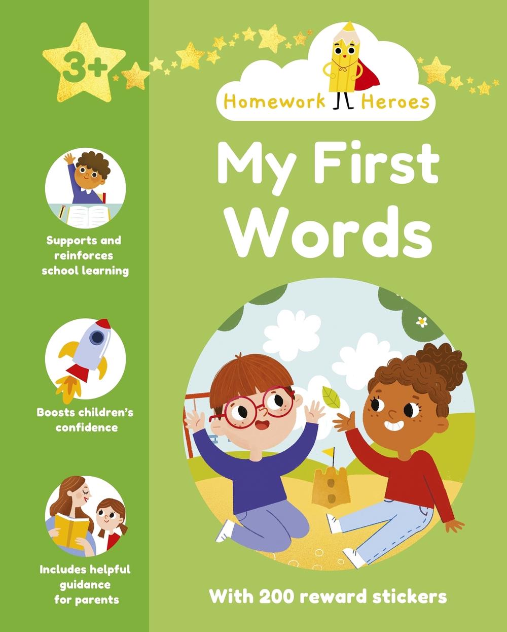 Homework Heroes: My First Words, 9781398815919