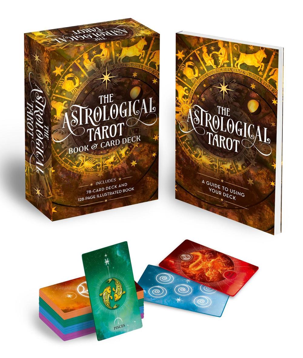 The Astrological Tarot Book & Card Deck, 9781398822412